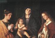 Giovanni Bellini The Virgin and the Child with Two Saints china oil painting artist